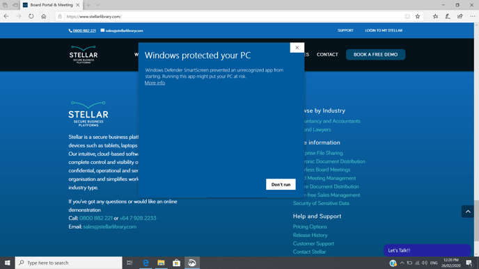 Windows installer 4