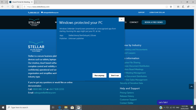 Windows installer 5